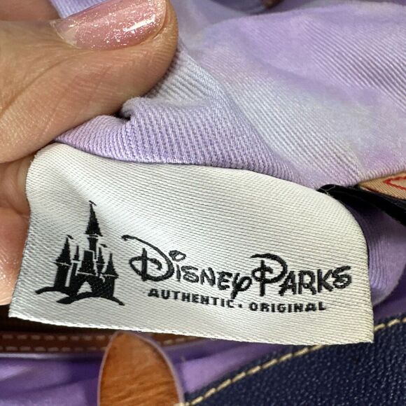 Disney Parks Dooney & Bourke Tote Bag 2017 Epcot Food Wine Festival Figment - Picture 14 of 15